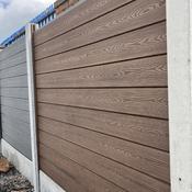 Guardian Composite Tongue and Groove Fence Boards – 2-Pack - Brown