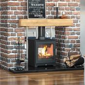 Henley Hazelwood 6.5kW Double Sided Wood Burning Stove - Eco Design Ready image