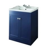 Kylemore Vanity Unit and Basin - 60cm, Midnight Blue image
