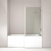 L Shape Bath &amp; Panel - Right