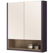 Lucca Mirror Bathroom Cabinet - Matt Sapphire Blue