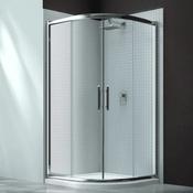 Merlyn 6 Series Sleek 2 Door Quadrant - Chrome, 900mm image