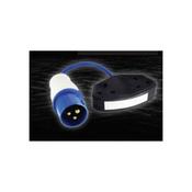 Pony Lead 16 Amp Double Socket
