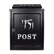 Post Letter Box - Cow