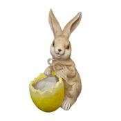 Rabbit with Yellow Egg Planter