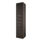 Rimini Tall Boy Cabinet - Shadow Black