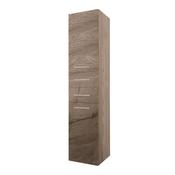 Rimini Tall Boy Cabinet - Tobacco Oak