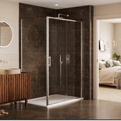 Merlyn 6 Series Sleek Sliding Door - Chrome, 1600mm
