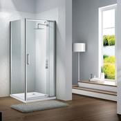 Slimline Capella Pivot Shower Door - 800mm