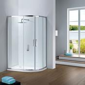 Capella Double Offset Quadrant Door - 800x900mm