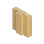 Standard Door Frame with Removable Stop - Prefinished Oak - 133mm