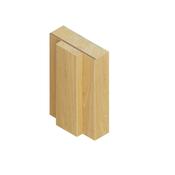Standard Door Frame with Removable Stop - Prefinished Oak - 98mm image