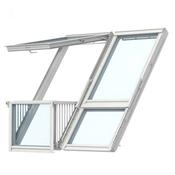 VELUX Cabrio Roof Balcony - PK19 Double (198cm x 252cm) &amp; Slate flashing
