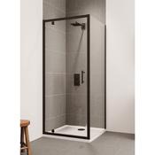 Verve Pivot Door from Flair - Black, 800mm