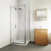 Verve Side Panel from Flair - Silver, 900mm