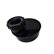 Waste Adaptors - Black, 40mm