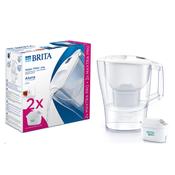 Brita Water Filter Jug Aluna 2.4L - White