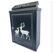 Post Letter Box-White Stag image