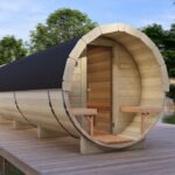 Barrel sauna XL - Flat pack (Self-Assembly)