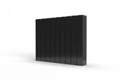 Premium Rointe Belize Wi-Fi Electric Radiator, 1200W, 8 Elements - Matt Black – RAL 9005 image