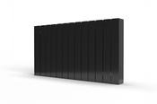 Premium Rointe Belize Wi-Fi Electric Radiator, 1800W, 12 Elements - Matt Black – RAL 9005 image