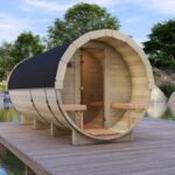 Barrel sauna L - Flat pack + Assembly Service