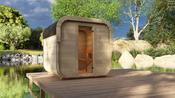 Cube sauna XS (2m) - Log Cabins &amp; Homes -MyCabin.ie image