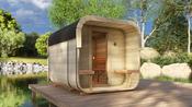 Cube sauna S (2.5m) - Log Cabins &amp; Homes -MyCabin.ie image
