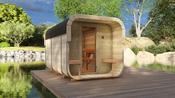 Cube sauna M (3m) - Log Cabins &amp; Homes -MyCabin.ie image