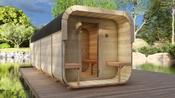 Cube sauna XL (6m) - Log Cabins &amp; Homes -MyCabin.ie image