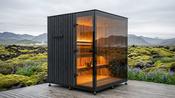 Luxury 4 Person Outdoor Sauna Ireland | MyCabin.ie image