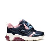 Geox Fadinlight Girls Runner - Disney Stitch Navy/Pink