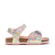 Pablosky Glitter Fantasy Girls Sandal - Pink/Green image