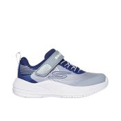 Skechers Microspec Advance Boys Runner - Navy/Lime Green image