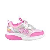 Primigi Barbie Girls Light Up Runner - Pink/Silver