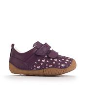 Startrite Little Smile Girls Floral Shoe - Burgundy image