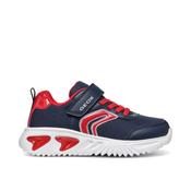 Geox Assister Boys Runner - Navy /Red
