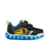 Geox Lightyloo Boys Runner - Black/Yellow image
