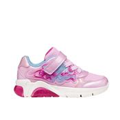 Geox Fadinlight Butterfly Girls Runner - Pink/Sky