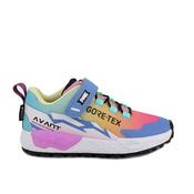 Primigi Storm GTX Girls Waterproof Runner - Sky Blue/Fuchsia image