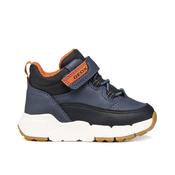 Geox Flexyper Toddler Boys Waterproof Boot - Navy/Black image