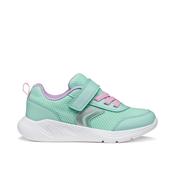 Geox Junior Sprintye Girls Runner - Watersea/Pink