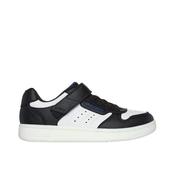 Skechers Quick Street Boys Runner - Black/ White image