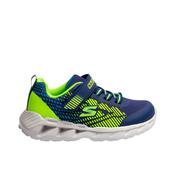 Skechers Lights Magna Grux Boys Runners - Navy/ Lime image