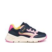 Geox Loftus Girls Runner - Navy/Light Rose