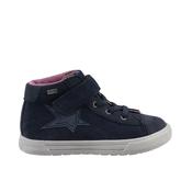 Lurchi Star Girls Waterproof High Top Shoe - Navy image