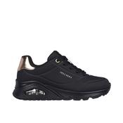 Skechers UNO Gen1-Shimmer Away Girls Runners - White/Silver image