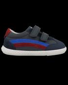 Garvalin Nobuck Boys Double Velcro Runner - Ocean image