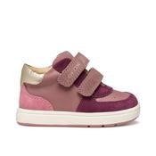 Geox Biglia Girls Runner Boot - Rose Smoke/Dark Purple image