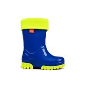 Demar Twister Blue Neon Boys Wellies image